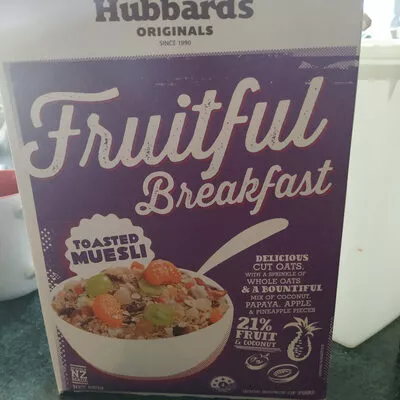 Fruitful Breakfast Hubbards 50g, code 9414763002507