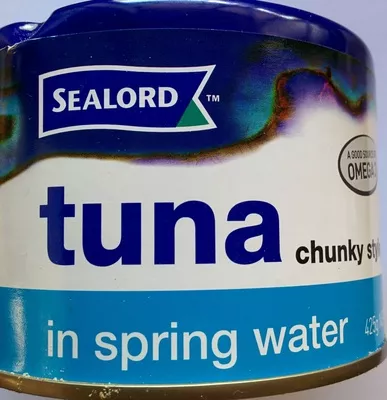 Tuna - Chunky style in spring water Sealord 425 g, code 9415022030330