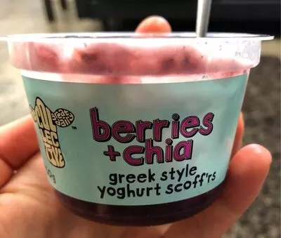Berries+chia greek style yoghurt scorff'rs  , code 9421017550691