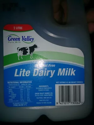 Lite Dairy Milk Green Valley 2 L, code 9421017730062