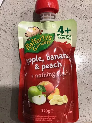 Apple, banana and peach Rafferty’s Garden 120g, code 9421901088064