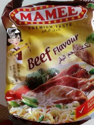 Nouilles instantanées, beef flavor Mamee , code 9555022301082