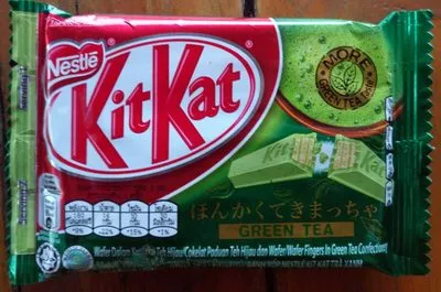 Kitkat Green Tea Nestlé, เนสเล่, คิทแคท, Kitkat 35g, 1 bar, code 9556001227539