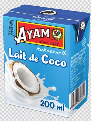 Lait de Coco Ayam 200 ml, code 9556041608251