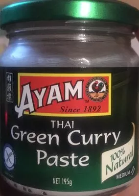 Thai Green Curry Paste Ayam 195g, code 9556041608480