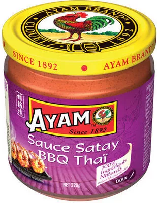 Sauce satay bbq thaï Ayam™ Ayam 220 g, code 9556041609333
