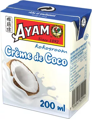 Crème de coco Ayam™ Ayam 200 ml, code 9556041609944