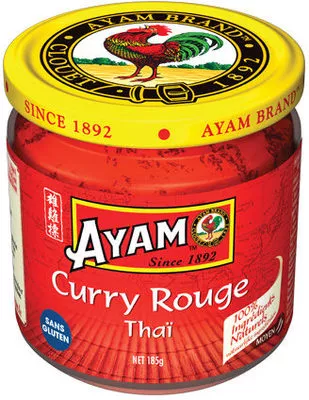 Curry rouge thaï Ayam 185 g, code 9556041612555