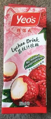 Lychee Drink Yeo's 250 ml, code 9556156040182