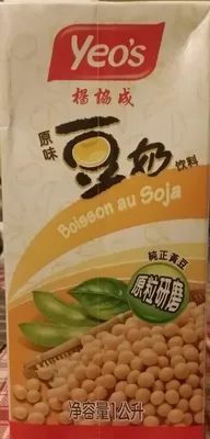 Boisson au soja (soy bean 8%) Yeo's 1 L, code 9556156046399