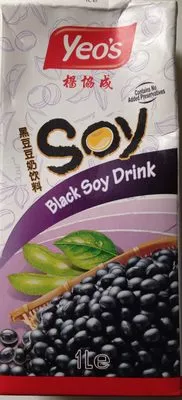 Boisson lait au soja noir Yeo's 1 L e, code 9556156046955
