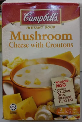 Mushroom, cheese and croutons cream soup Campbell's 163 g, code 9556191061616