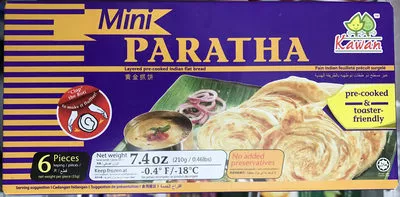 Mini Paratha Kawan 210 g, code 9556587103869