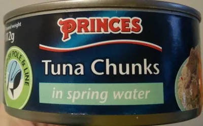 tuna chunks in spring water princes 160 g, code 96069868