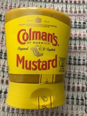 Colman's Original English Squeezy Mustard Unilever, Colman's 150g, code 96107775