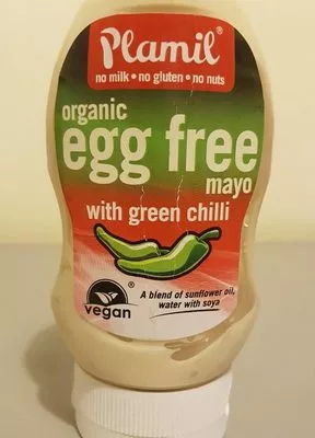 Organic Egg Free Mayo With Green Chili Plamil , code 96142868