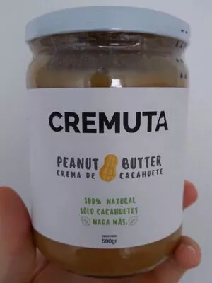 Cremuta - Crema de cacahuete natural  , code 9781204359620