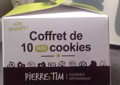Coffret de 10 Mini Cookies Pierre & Tim Cookies, Pierre & Tim 115 g, code 9876754344551