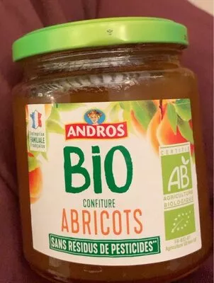 Confiture bio abricots Andros , code 990530101024168525