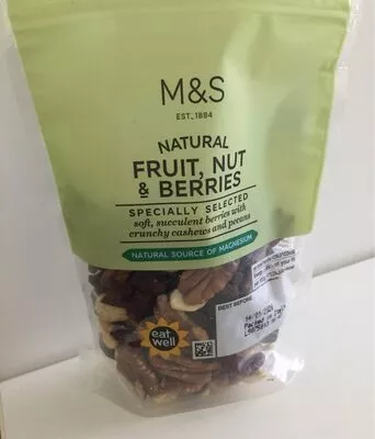 Melange fruits noix et baies Marks & Spencer , code 9990211841162628345